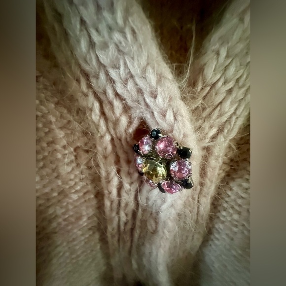 ZARA EMBROIDERY KNIT CARDIGAN - Picture 4 of 5